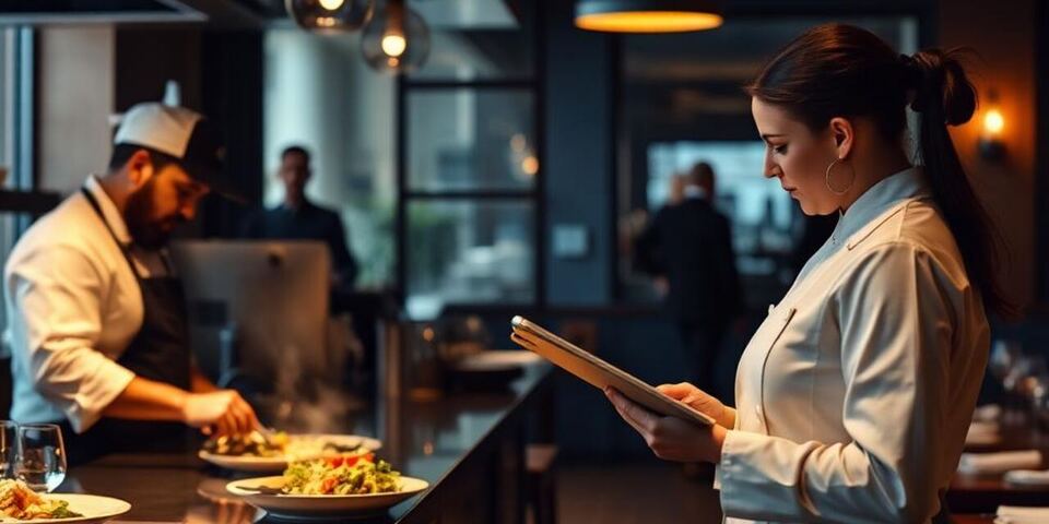 A restaurants owner reviewing sales and repeat-customer campaigns in Velocity Global AI