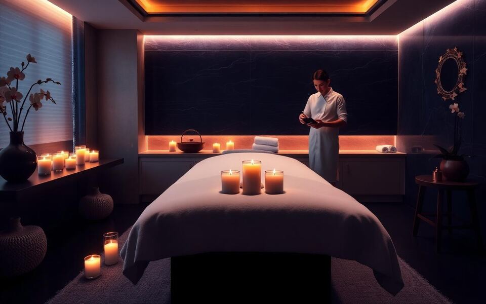 Clients enjoying a welcoming spa & wellness experience with attentive staff