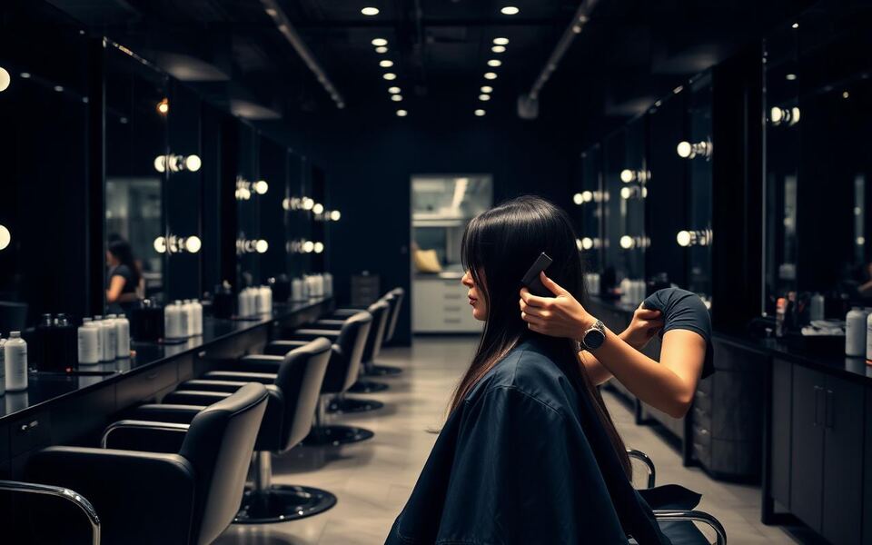 Clients enjoying a welcoming beauty & salons experience with attentive staff