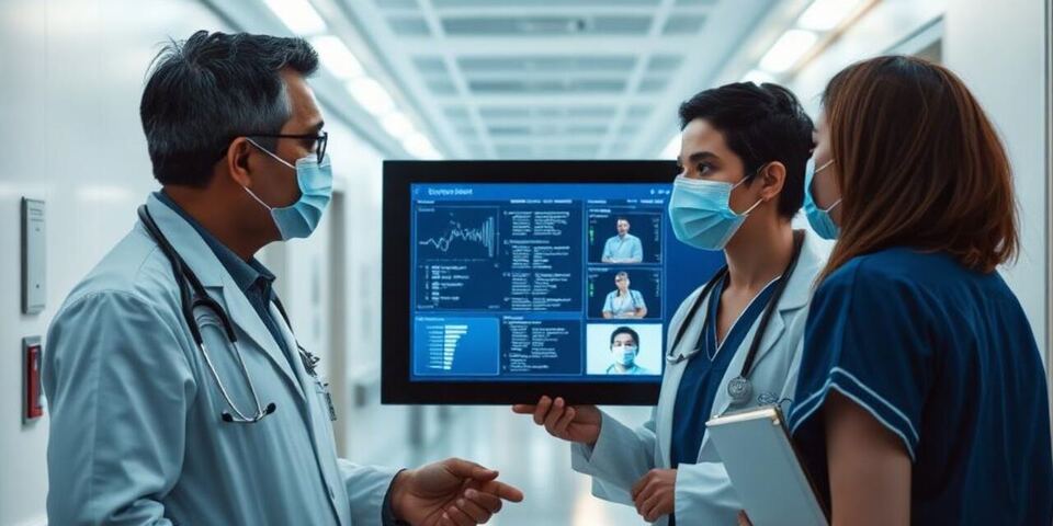 A healthcare front desk team managing patient intake and reminders in Velocity Global AI