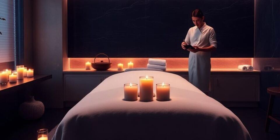 A spa & wellness owner filling the calendar with bookings through Velocity Global AI